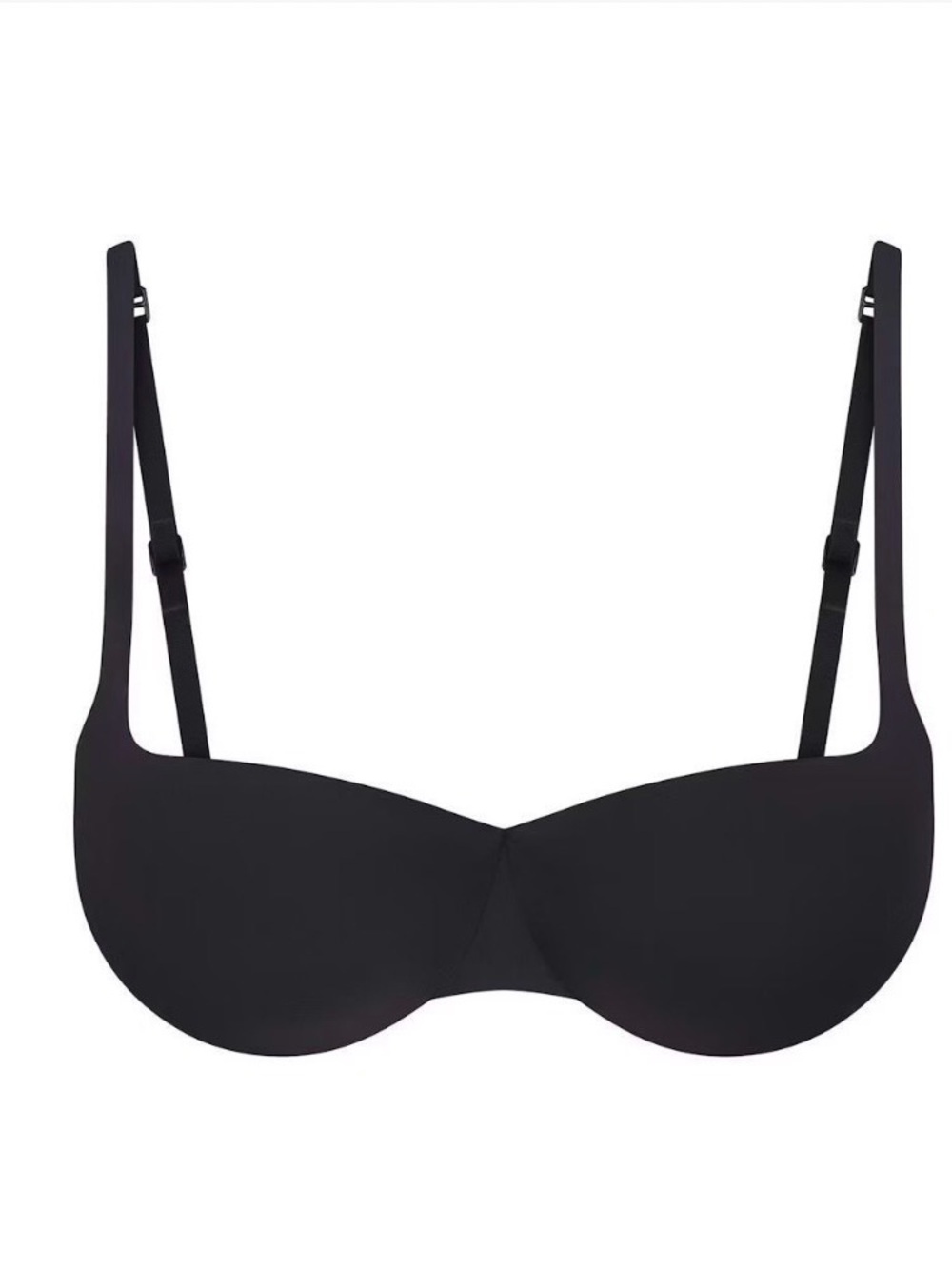 SKIMS Ultimate Push Up Balconette Bra in Onyx